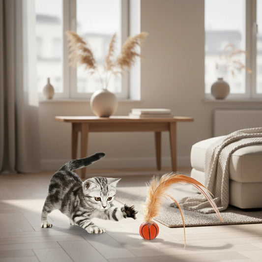 Feather Bouncy Ball
