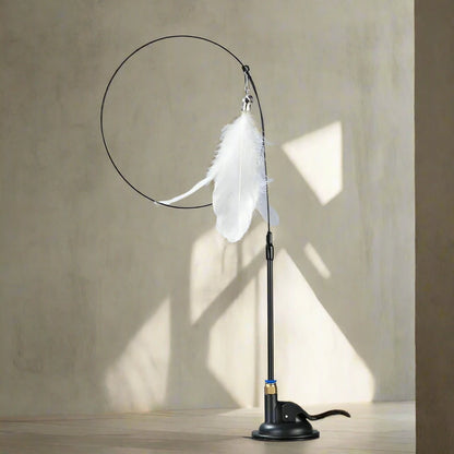 Electric Bird with Cat Teaser Pole